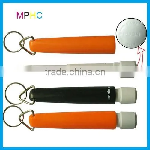Fancy Portable Small Bottle Shaped Ballpoint Pens with cord for mobile/keychain