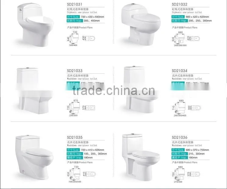 Chinese Cheap high quality Ceramic Washdown Two Piece Toilet