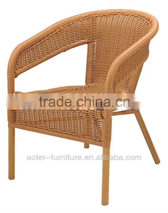 Garden high back rattan chairs