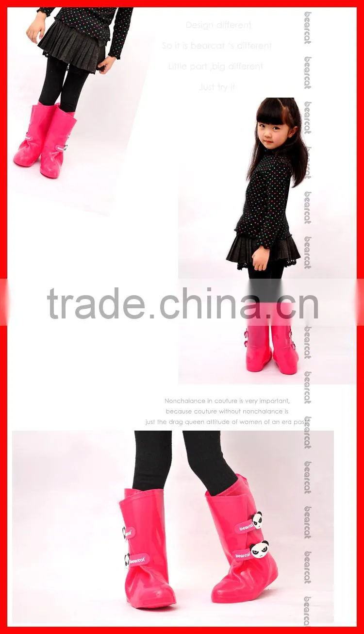Lovely princess kids rain boots