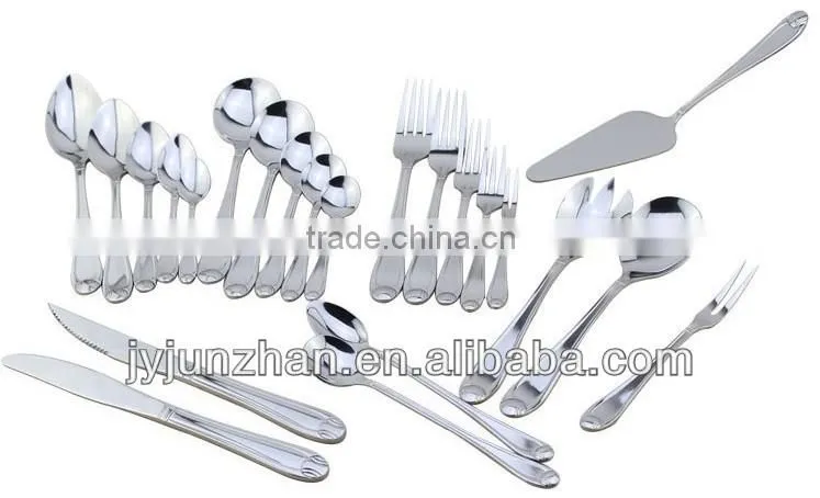 Cheap Stainless steel fork in Mirror , Sand or Gold Polish with Earth design handle