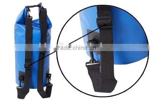 30L kayaking canoeing outdoor sport waterproof dry PVC tarpaulin backpack