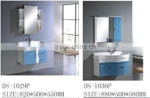 pvc bathroom vanity/commercial pvc bathroom vanities/slim pvc bathroom vanity