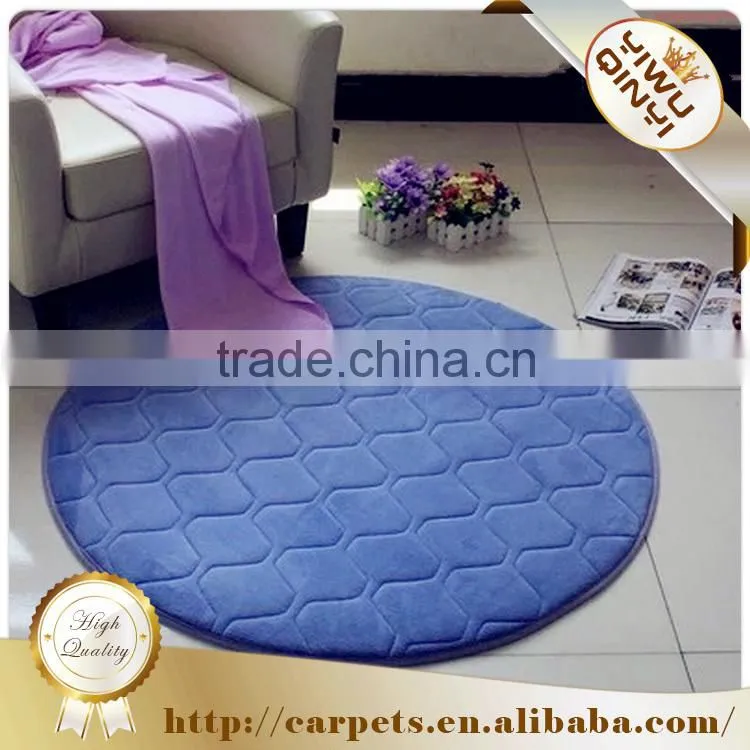 lastest new 100% polyester Anti-slip memory foam dog mat / bath mat / pet mat