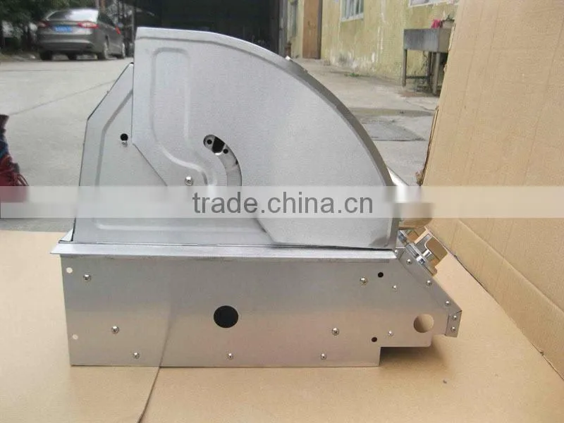 4 Main burner 45 degree inclined panel built in gas barbecue