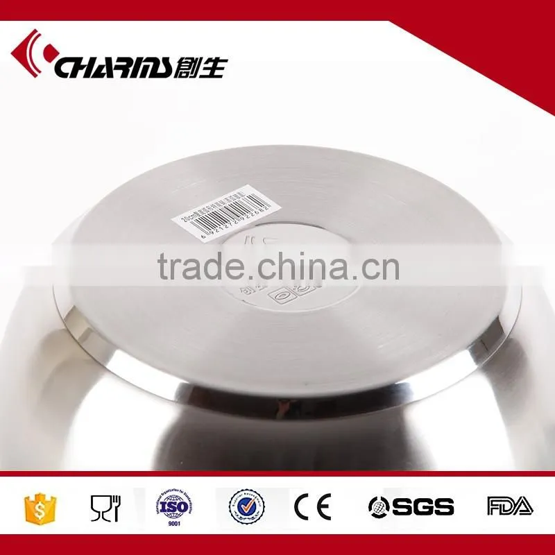 Induction stainless steel stock pot nonstick cookware