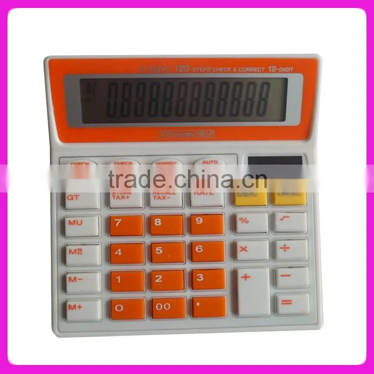 Factory supply 12 digits calculator,Electronic desktop calculator