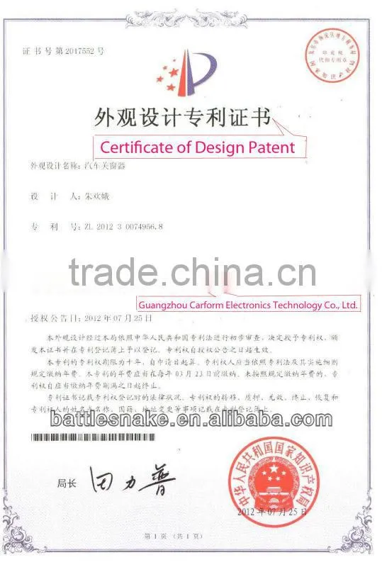sliding window closer obd window closer automatic window closer