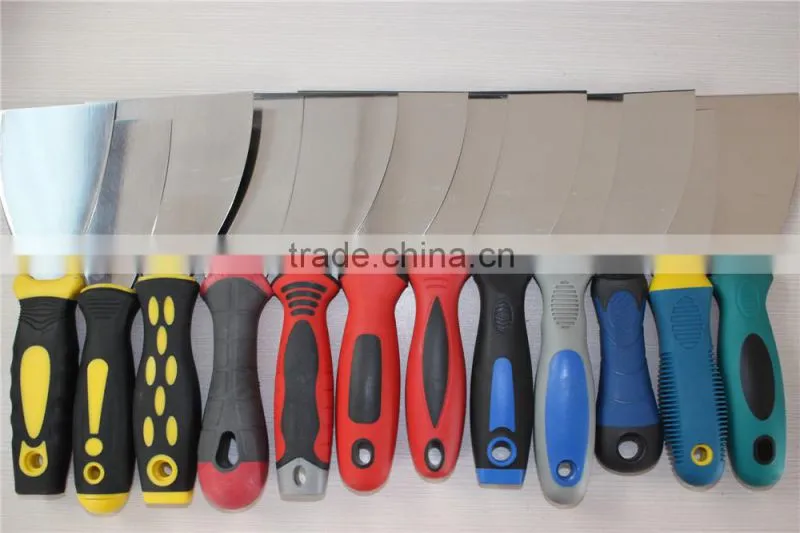 Rubber blade scraper / wooden handle tools