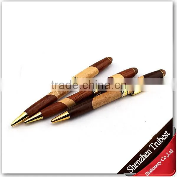 WB-01marketable wooden ball point pen for promotion and gift