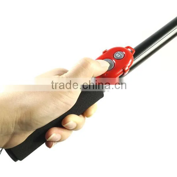Bright Color Selfie Stick Extendable Bluetooth Monopod Handheld Pole With Remote Shutter for iPhone Samsung Camera