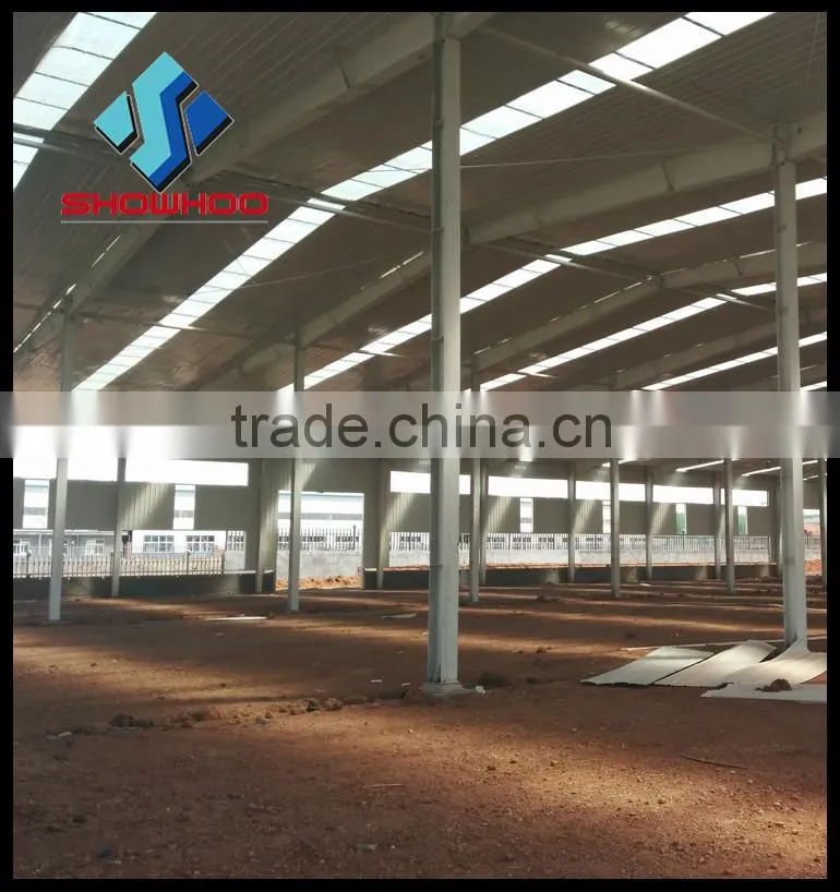 constuction design two story steel structure prefabricated steel warehouse