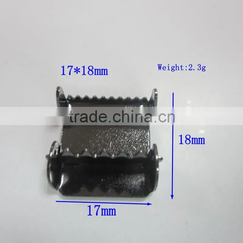 Small Metal Black Belt Buckle For Webbing With High Quality Cheap Price