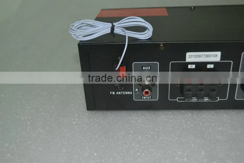2015 Trade Assurance Supplier SASION mini size AV-7736 Power Amplifier with VU meter