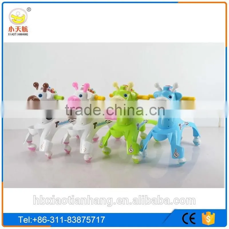 inflatable round baby trolley walker for infant