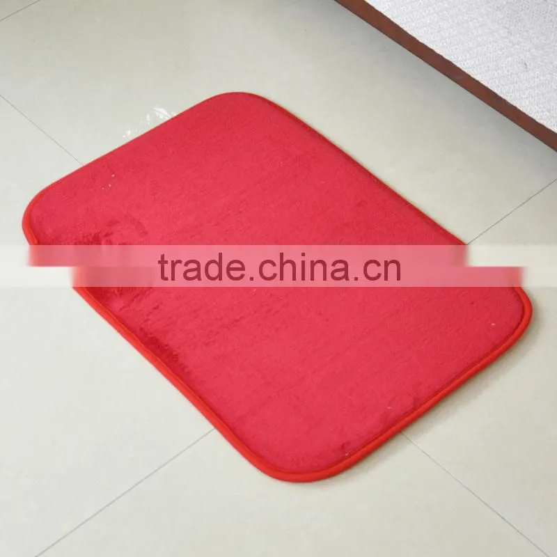 super soft coral fleece bathmat floor mat