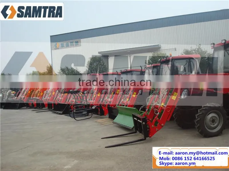 small tractor front end loader