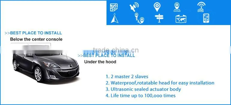 Newest Driver Door Lock Car universal car central locking system