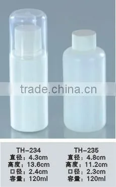 Plastic liquid 120ml bottle