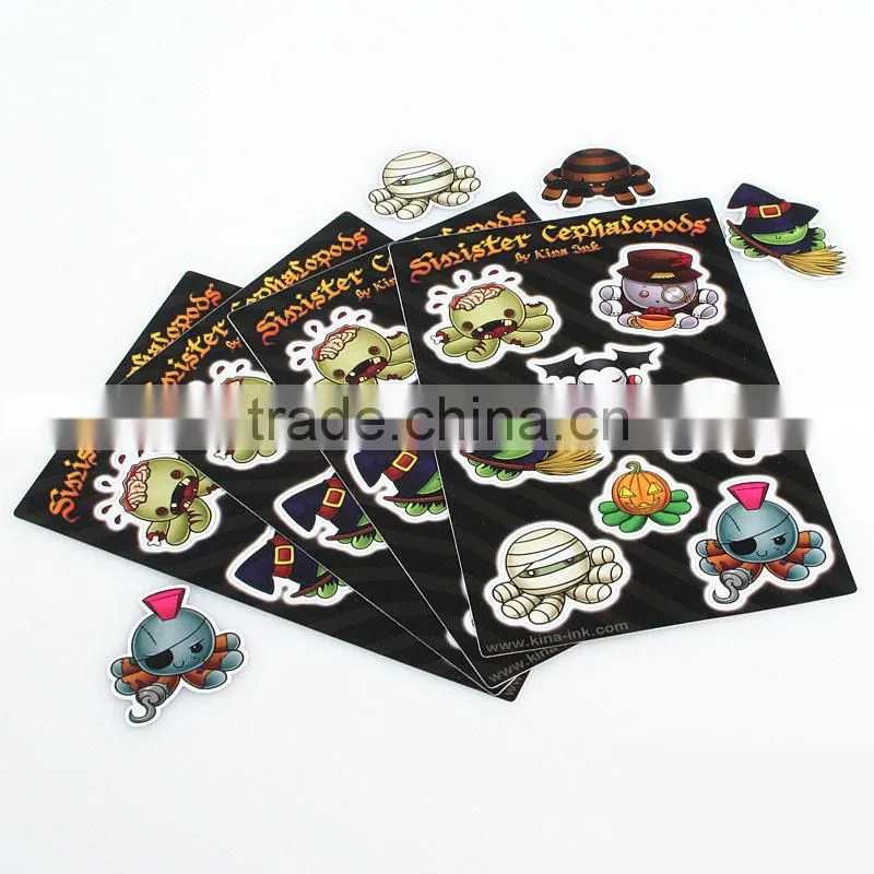 Customized Pvc Vinyl lower Offset Price A4 Size Paper Adhesive Label Sticker printing for mug ---DH20431