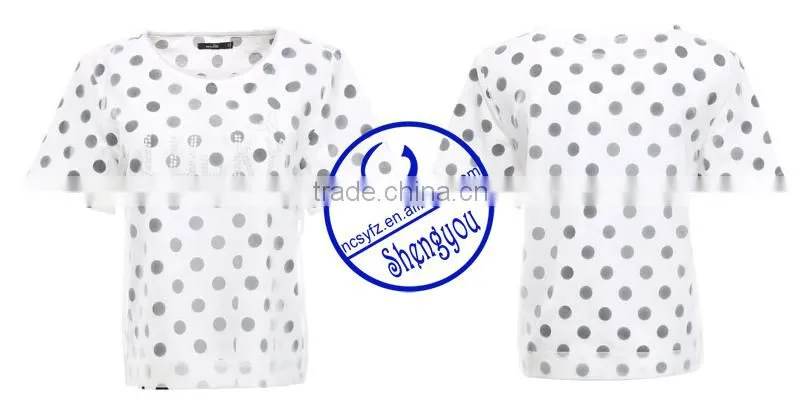 China supplier custom fashion design women printed t shirt wholesale