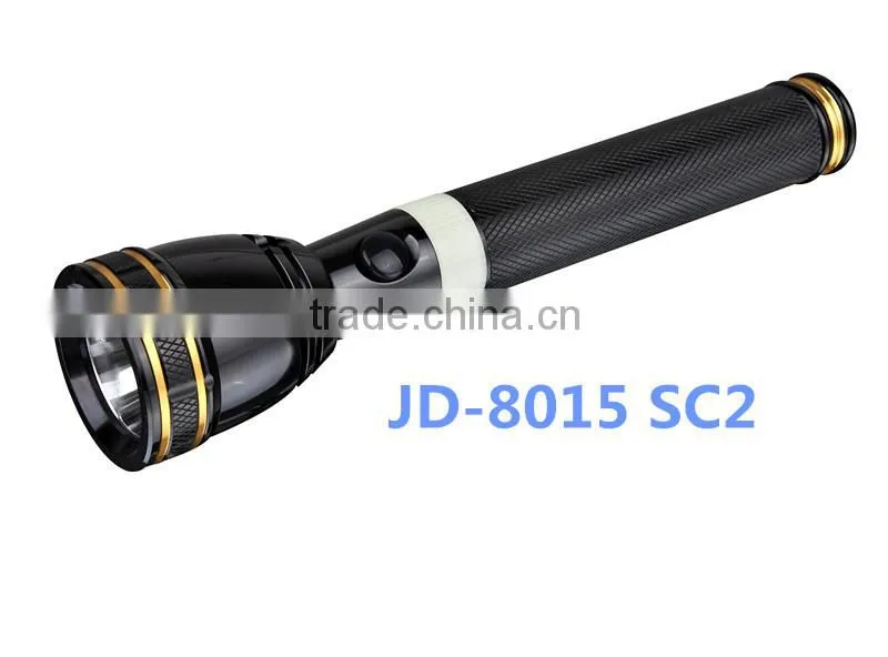 Fast track strong light 120LM rechargeable fast track led light flashlight