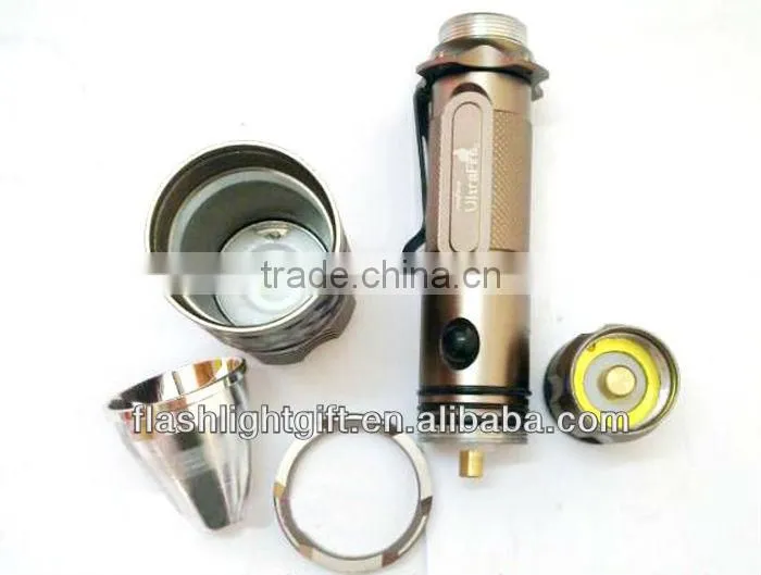 T6 Aluminum Alloy Rechargeable led light torch