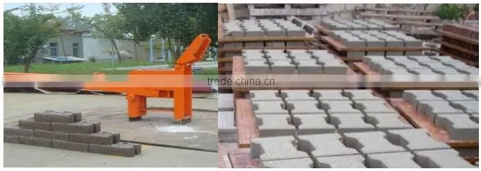 QMR2-40 interlocking clay block making machine