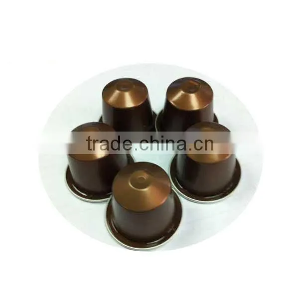 China Customized Alumilum Coffee Capsule for Nespresso