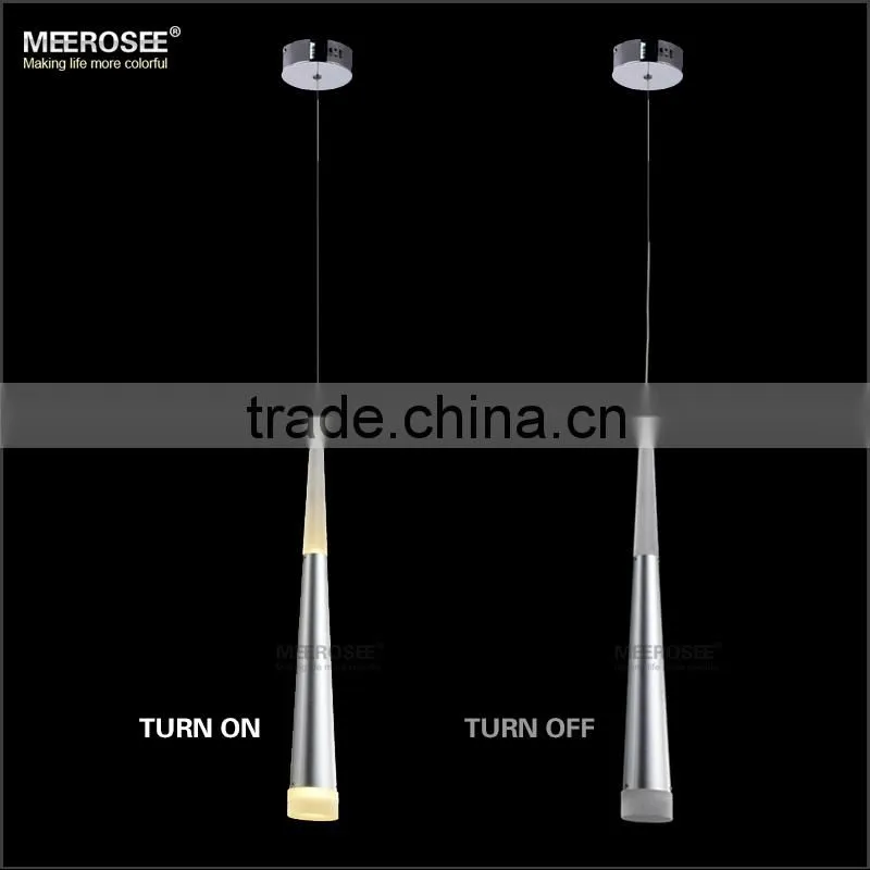 Acrylic Steel Lamps & Lighting Minaret Modern Pendant Light Bar MD3240 L1