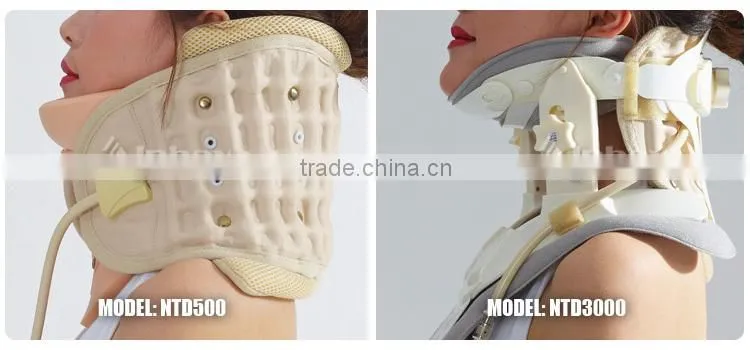 cervical pump collar for neck vertebra decompression