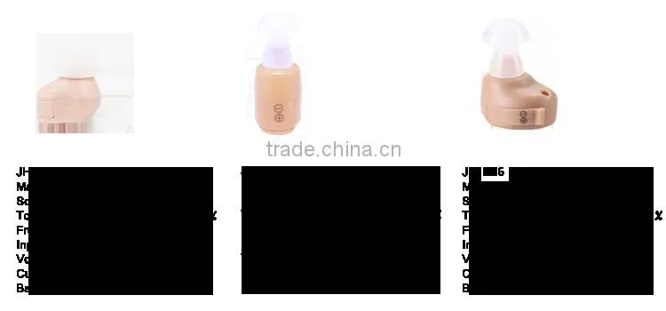 high quality travel portable rechargeable bte hearing aid