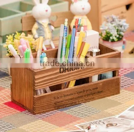 Wholesale Chinese Handmade Brand New Storage Box Wood Crate