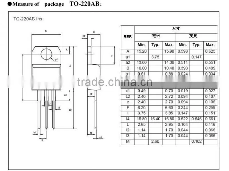 BTB24 triac