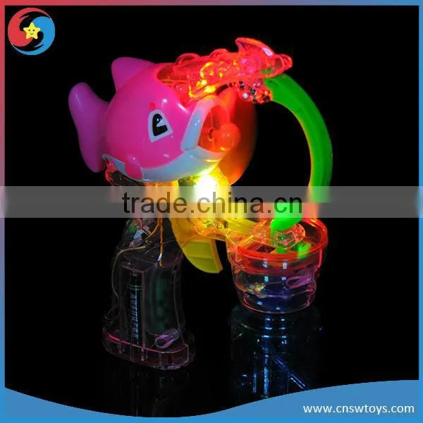 Electric bubble gun toy dinosaur, soap buble gun