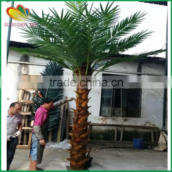 Factory price artificial palm tree decorative tree artificial fan palm tree