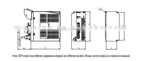 1.5kw synchron servomotor controller