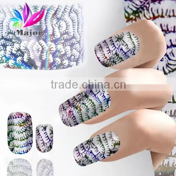 Fashion Nail Art Transfer Stickers 3D Design nail foil