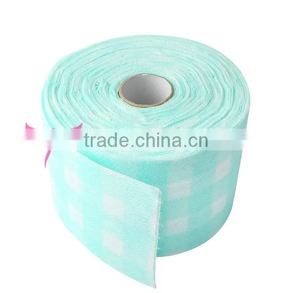 2015 non-woven fabrics Nail Wrap Roll nail wipes
