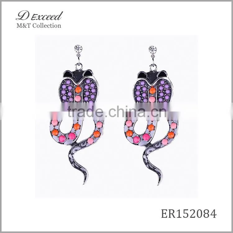 New Designs Ladies/Women's Vintage Jewellery Earrings Bohemian Style Cobra Gold/Silver Plating Drop Earrings