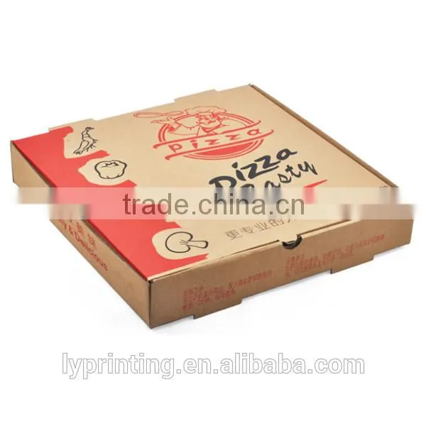 Wholesale custom logo printed pizza boxes printing