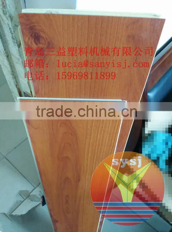 Green PVC Floor Board Production Line