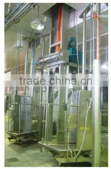 2013 hot sale cattle slaughter line peeling machine