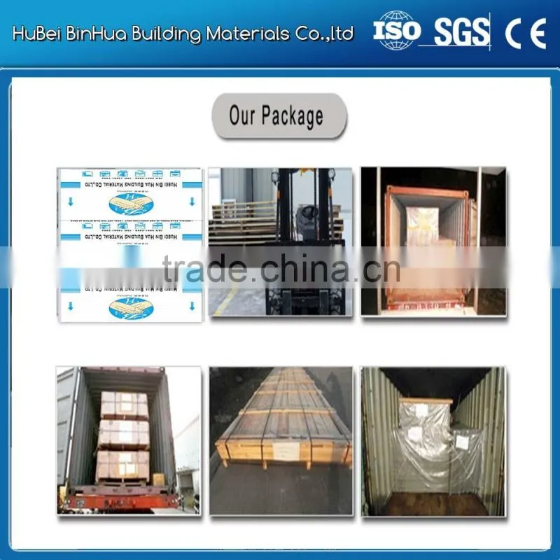 BIn hua A2 fire proof anti-static aluminum composite panel for interior decoration