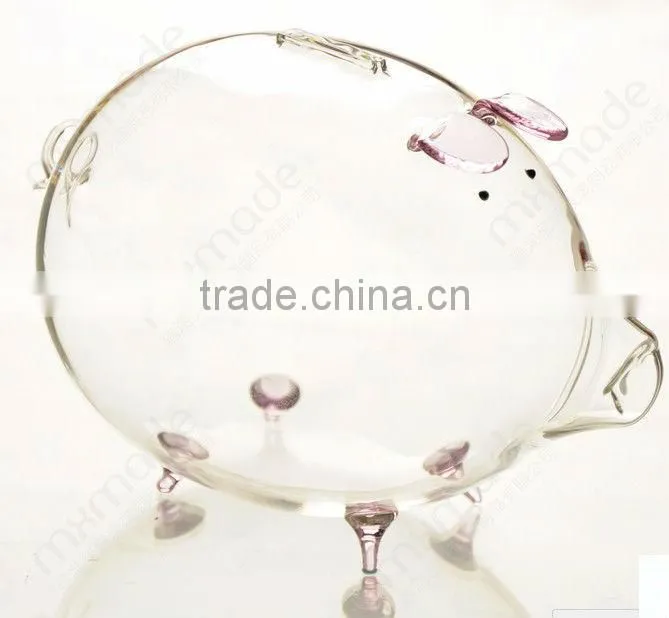 Top pig shaped money box waterproof