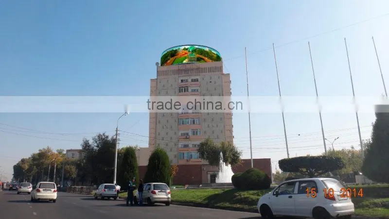 full color video outdoor led 2RGB PH31.25 outdoor advertising billboard wall screen