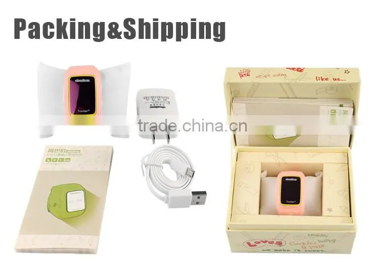 wholesal small tracking device bracelete phone watch for children