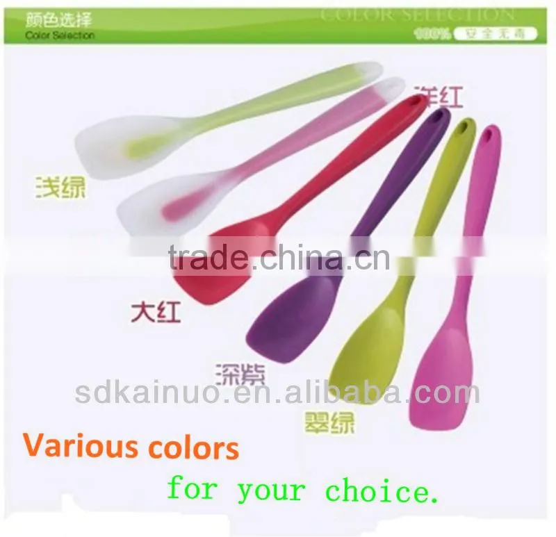silicone wrapped plastic hard spatula