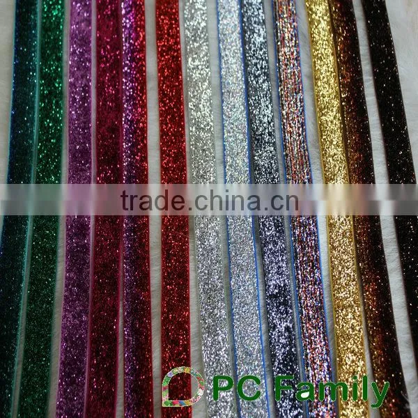 5/8'' glitter FOE sparkle elastic