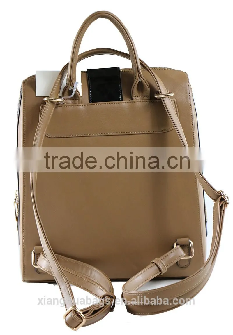 Women leather backpack from China supplier